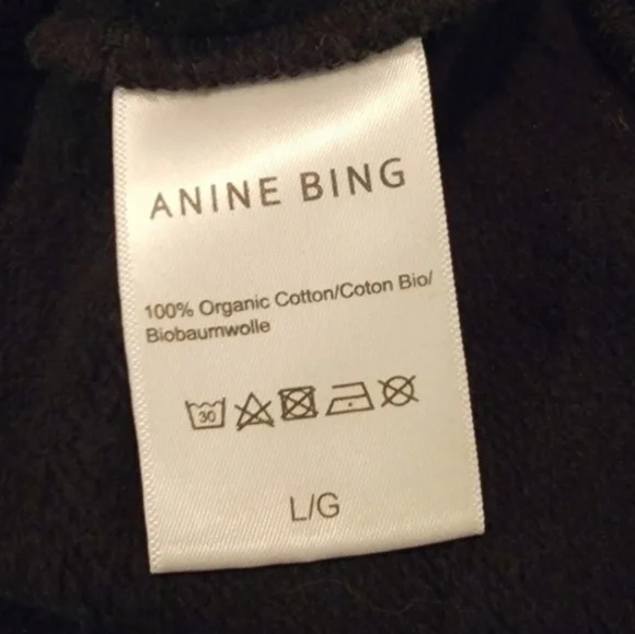 'sold' Anine Bing, Vintage black- Kenny Sweatshirt Panther LNC, A MUST HAVE. - Picture 4 of 4